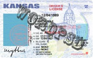 Template Kansas Drivers License | Template photoshop